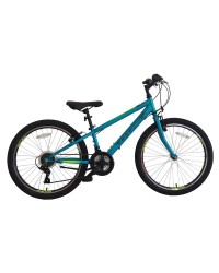 Bicicleta copii mtb CROSS Speedster 24 otel - Albastru | 8-10 ani